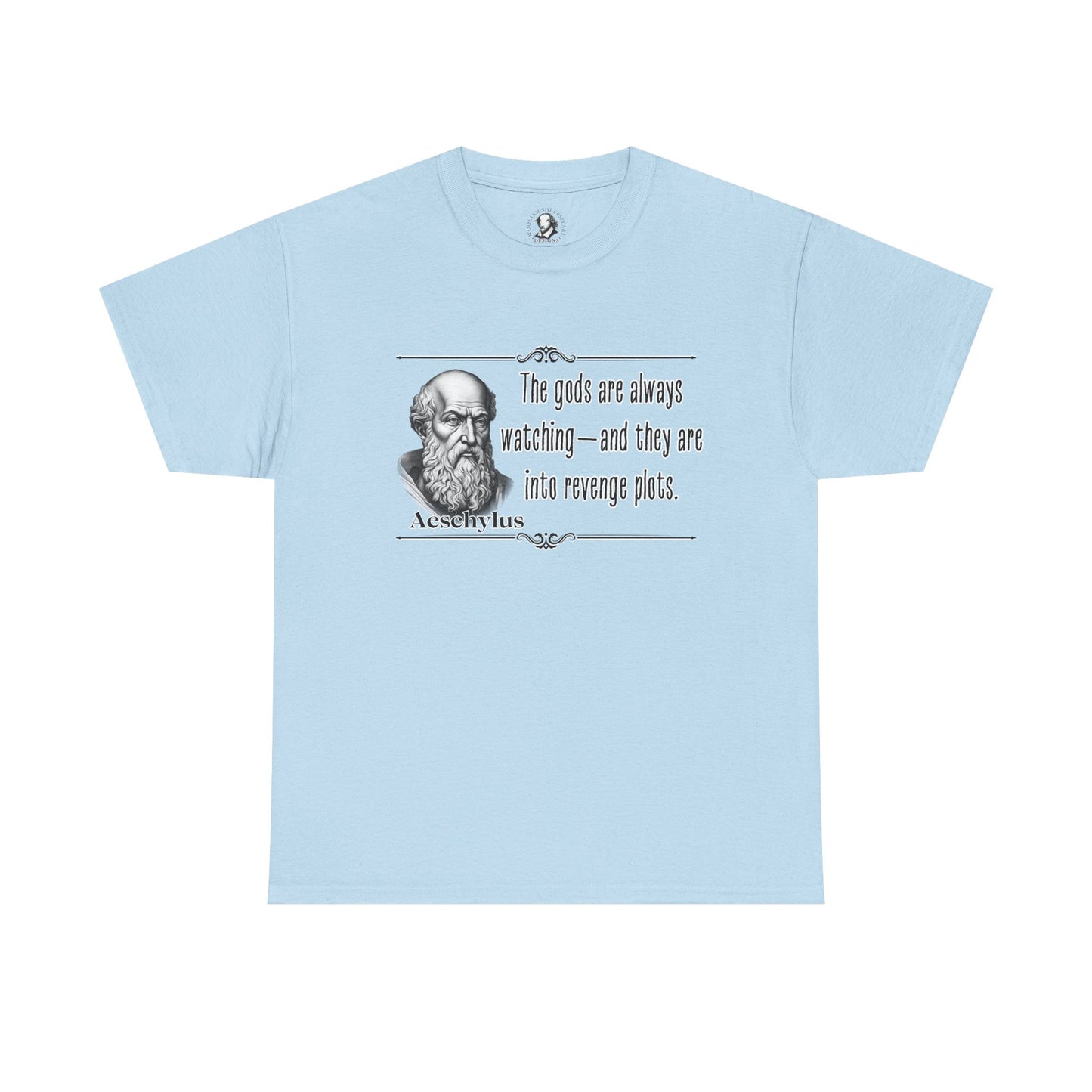 Aeschylus - Distilled Drama: For Drama So Heavy, Its Practically a Boulder, 100% Cotton Tee