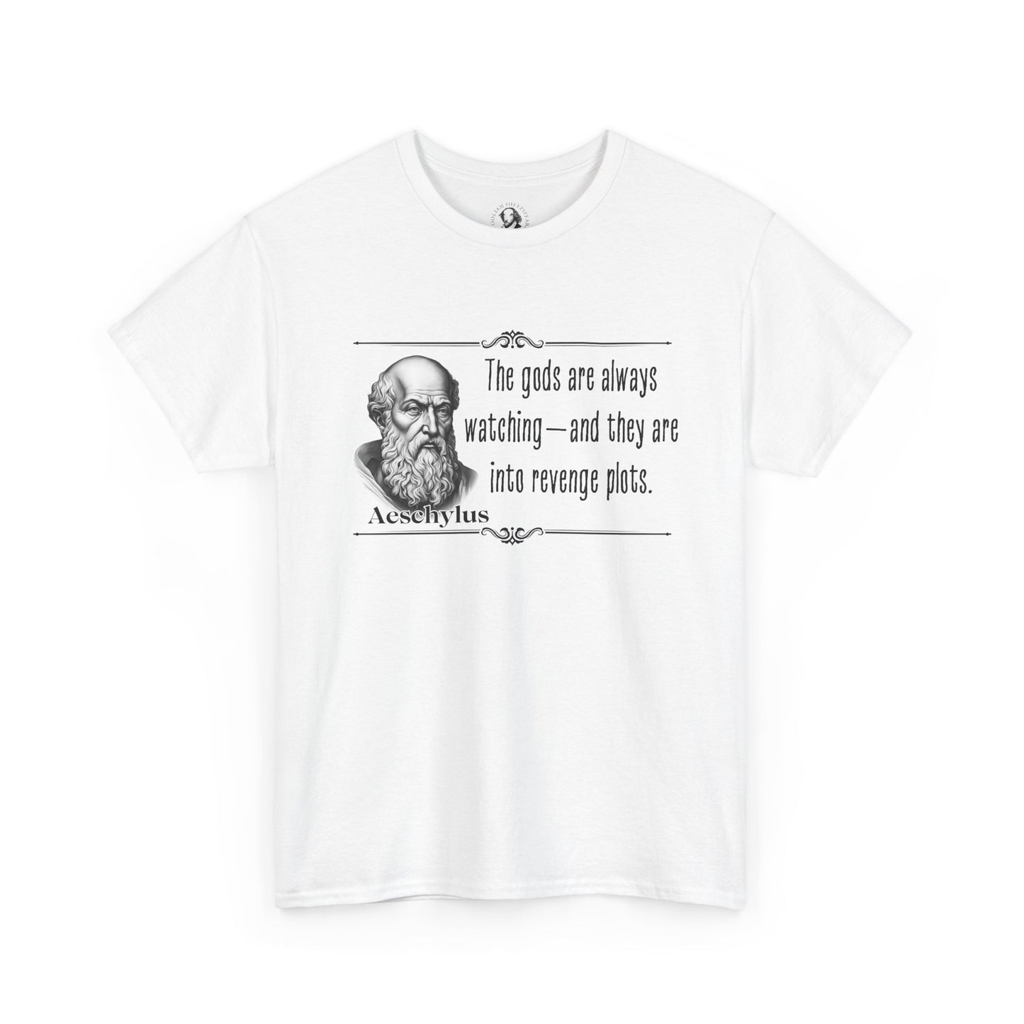 Aeschylus - Distilled Drama: For Drama So Heavy, Its Practically a Boulder, 100% Cotton Tee