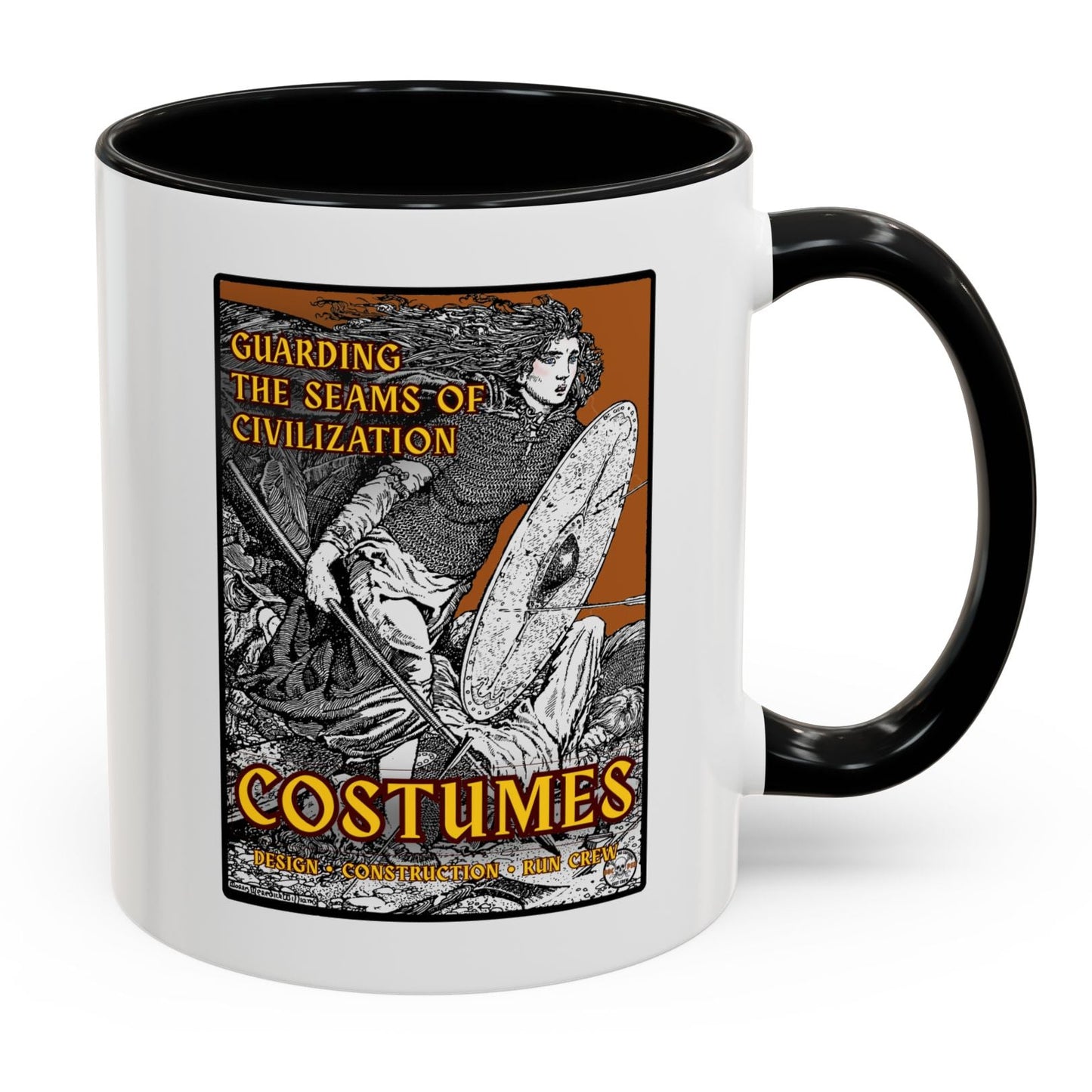 Costume Crew Mug – “Guarding the Seams of Civilization” – Theatre Wardrobe Gift 11oz / 15oz