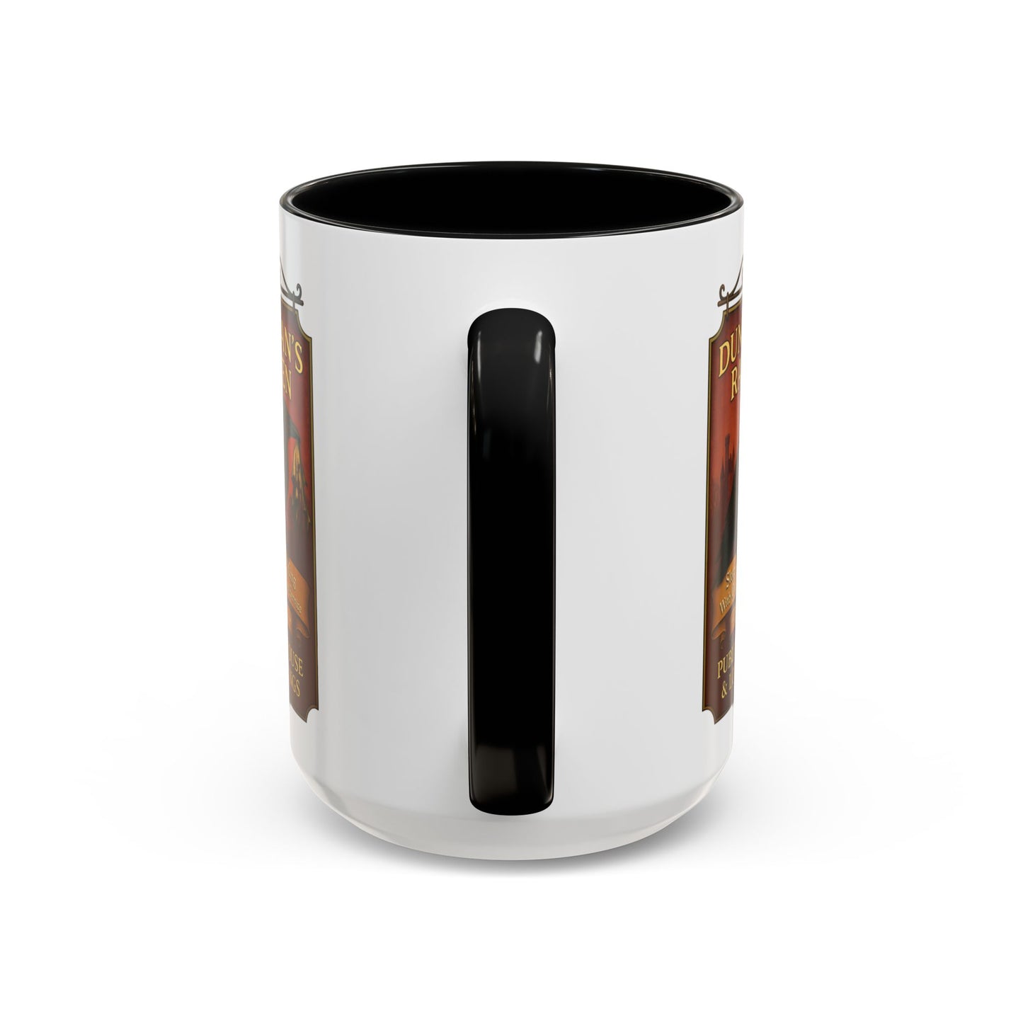 Duncans Raven Shakespeare Mug - Macbeth-Inspired Gift - 11oz and 15oz Literary Coffee Cup for Theatre Nerds and English Teachers
