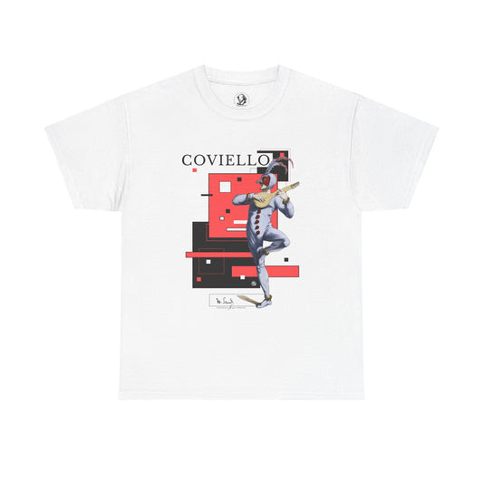 Coviello Commedia dell'Arte T-Shirt - Maurice Sand Vintage Theater Character Tee