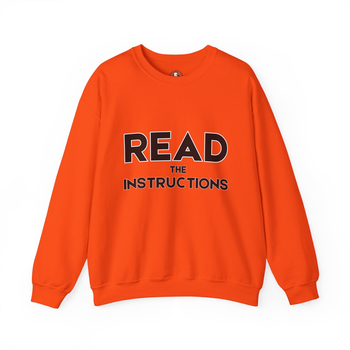 Funny Teacher Gift - Read The Instructions - Teachers' Whispered Words Sweatshirt, Funny Educator Gift, School Staff Apparel