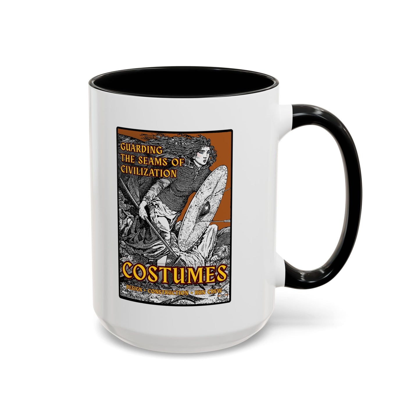 Costume Crew Mug – “Guarding the Seams of Civilization” – Theatre Wardrobe Gift 11oz / 15oz