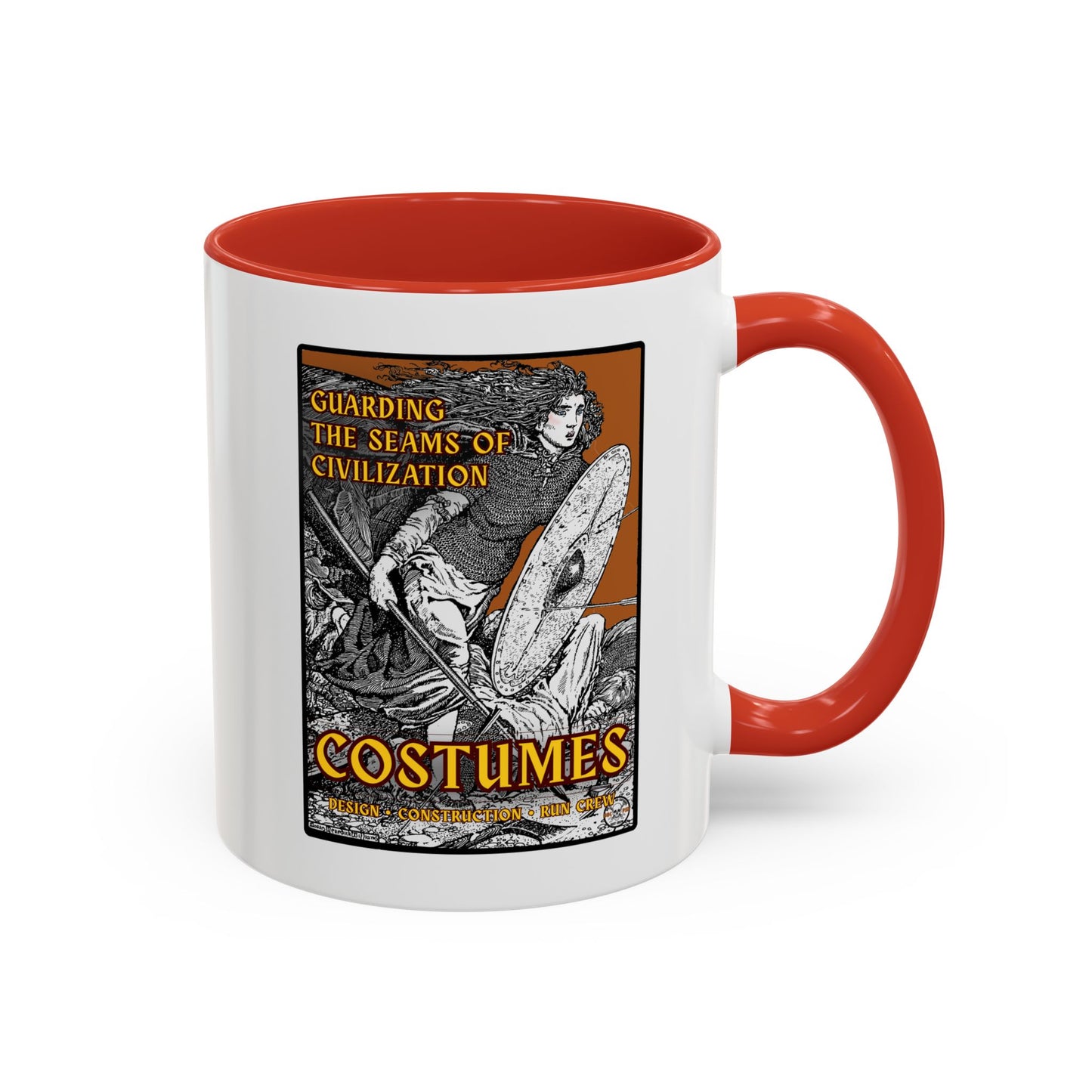 Costume Crew Mug – “Guarding the Seams of Civilization” – Theatre Wardrobe Gift 11oz / 15oz