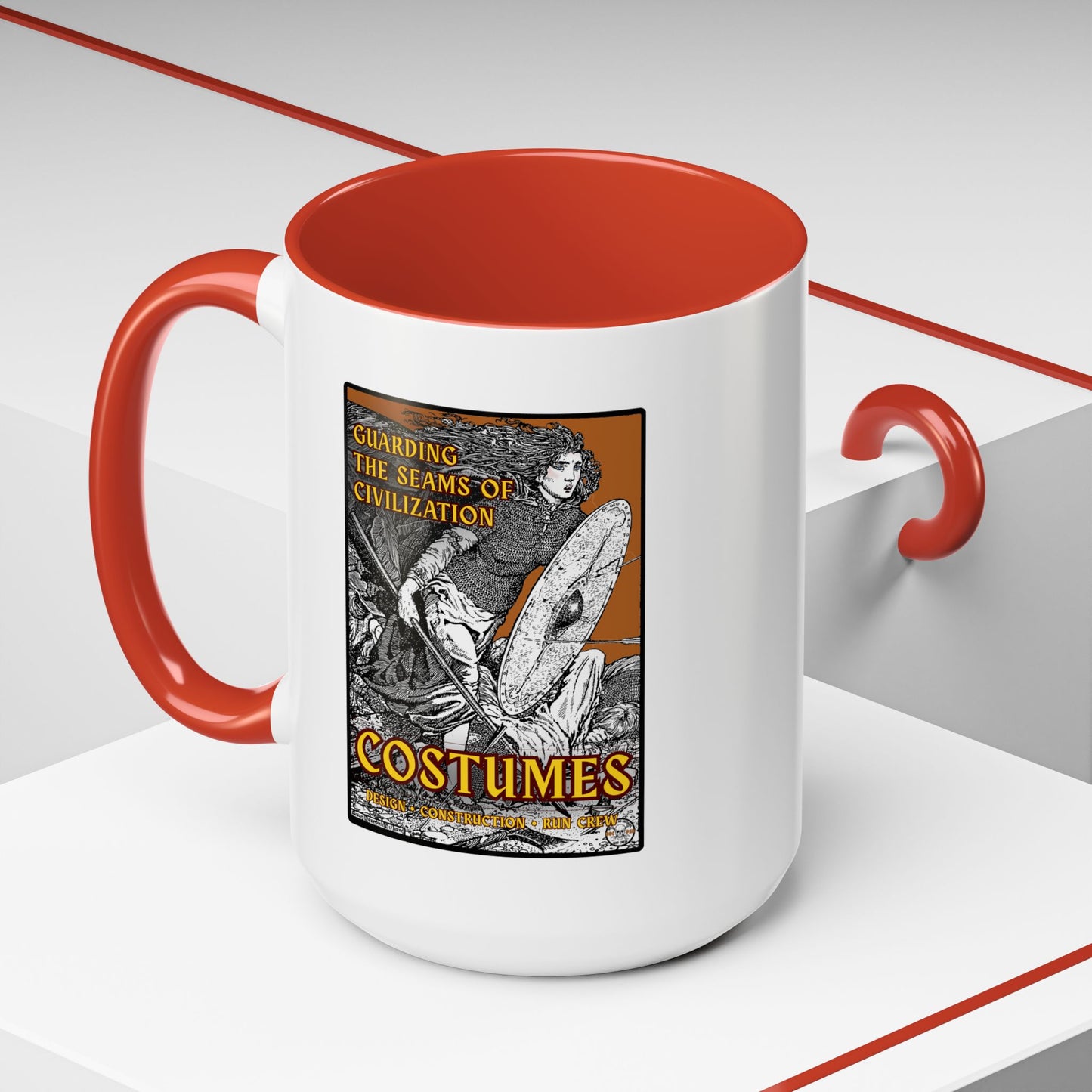 Costume Crew Mug – “Guarding the Seams of Civilization” – Theatre Wardrobe Gift 11oz / 15oz
