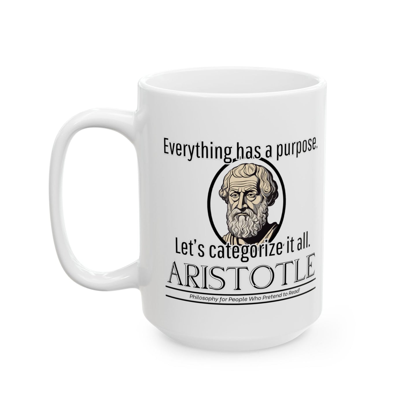 Aristotle mug, Aristotle  Philosophy, Philosophy Lover Gift, Greek Philosophy Mug, Philosophy Student, Classics