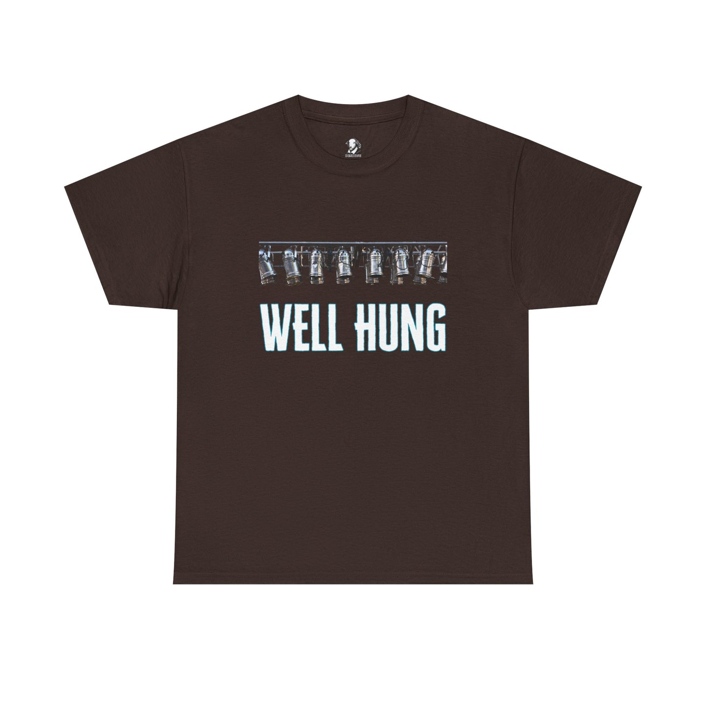 Well Hung Theater Lighting T-Shirt - Funny Stage Crew Gift for Techies & Theater Lovers