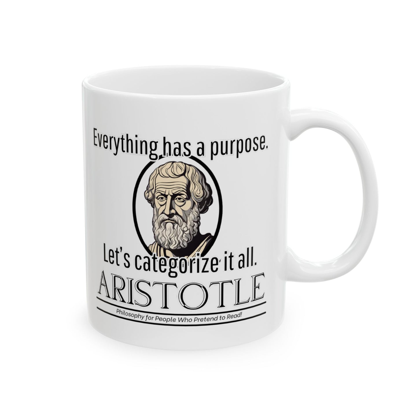Aristotle mug, Aristotle  Philosophy, Philosophy Lover Gift, Greek Philosophy Mug, Philosophy Student, Classics