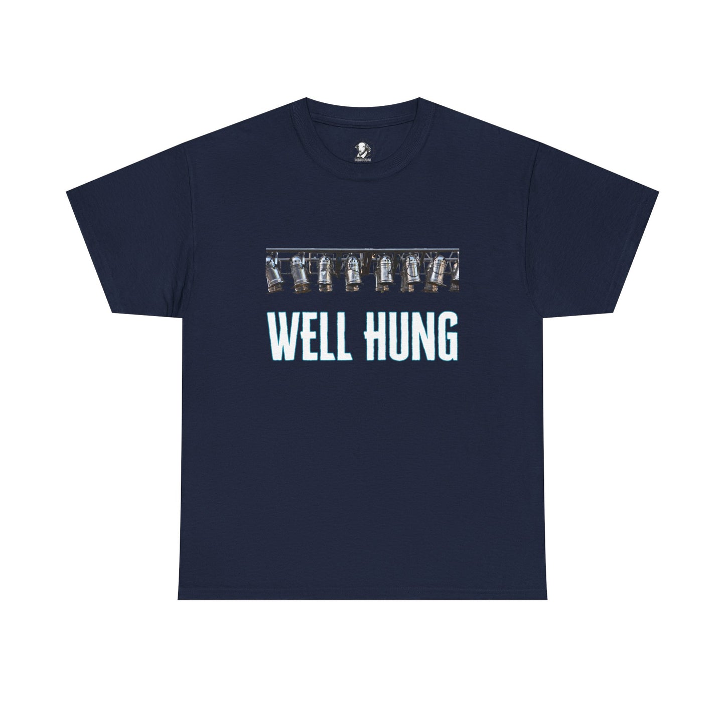 Well Hung Theater Lighting T-Shirt - Funny Stage Crew Gift for Techies & Theater Lovers