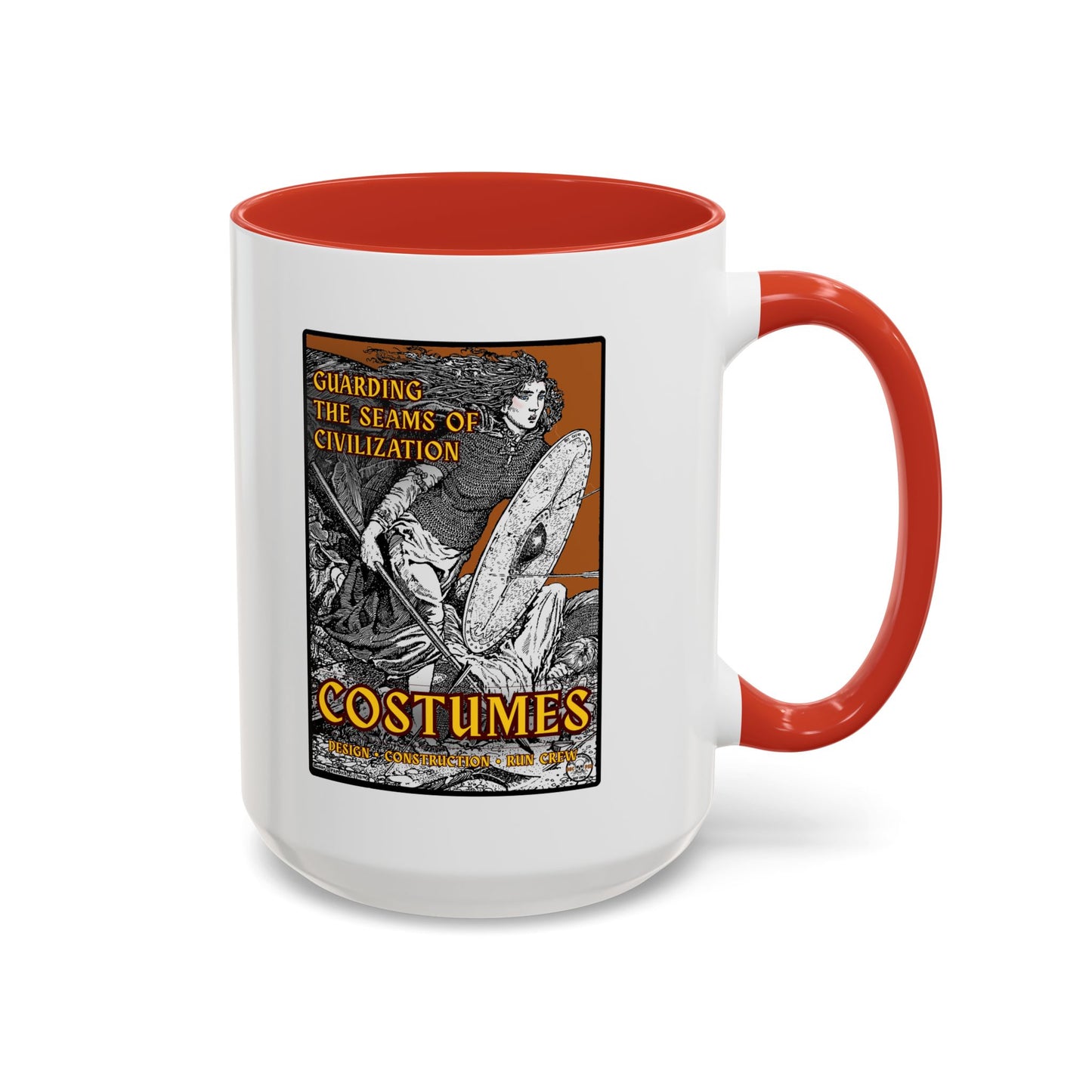 Costume Crew Mug – “Guarding the Seams of Civilization” – Theatre Wardrobe Gift 11oz / 15oz