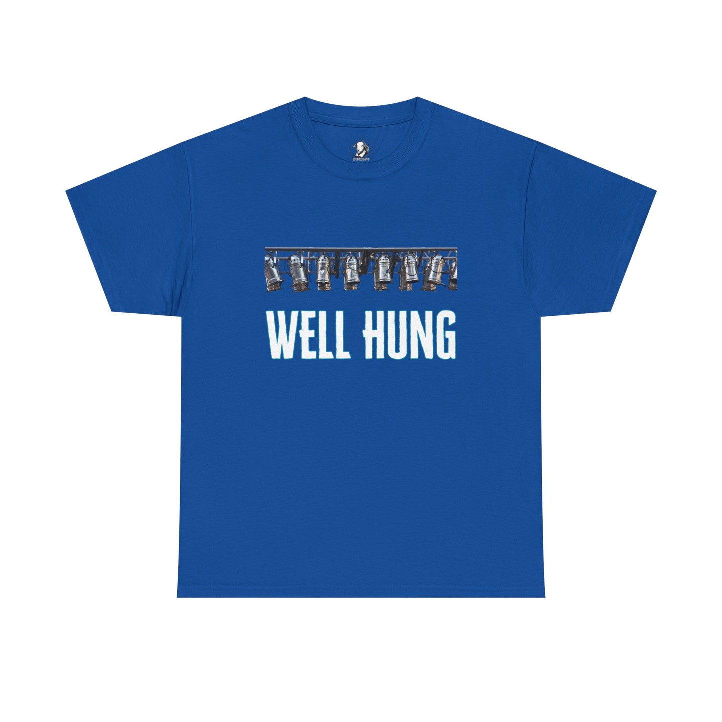 Well Hung Theater Lighting T-Shirt - Funny Stage Crew Gift for Techies & Theater Lovers