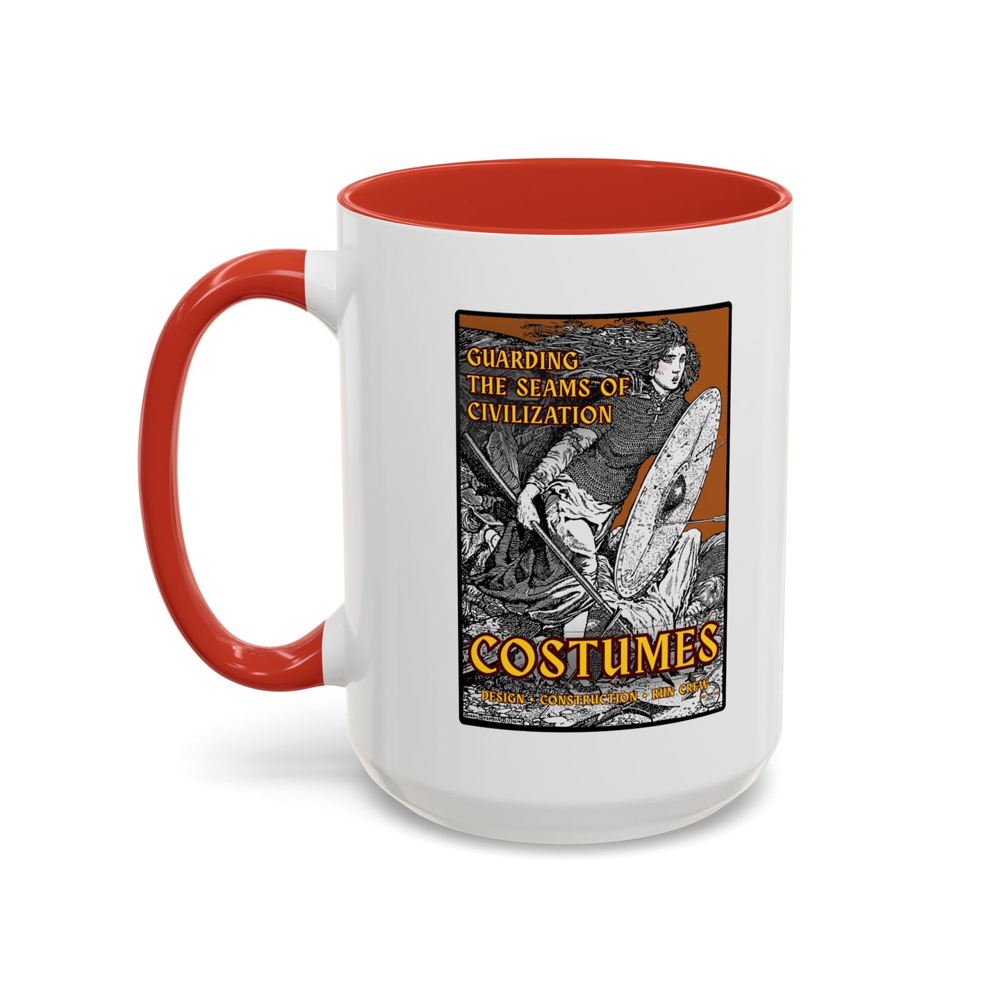 Costume Crew Mug – “Guarding the Seams of Civilization” – Theatre Wardrobe Gift 11oz / 15oz