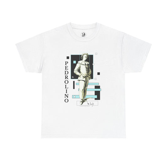 Pedrolino Commedia dell'Arte T-Shirt - Maurice Sand Vintage Theater Character Tee