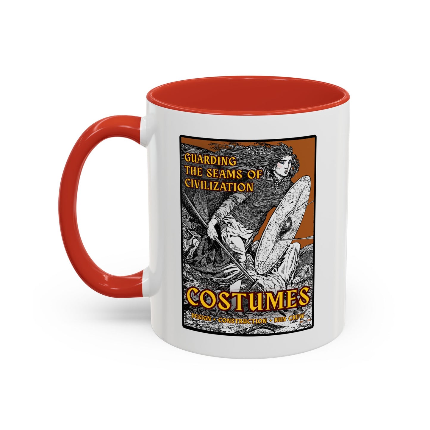 Costume Crew Mug – “Guarding the Seams of Civilization” – Theatre Wardrobe Gift 11oz / 15oz