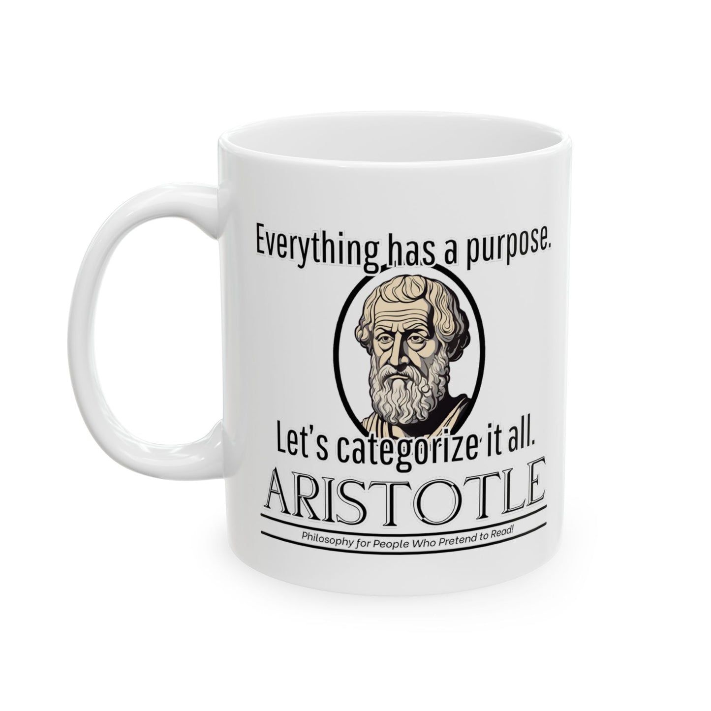 Aristotle mug, Aristotle  Philosophy, Philosophy Lover Gift, Greek Philosophy Mug, Philosophy Student, Classics
