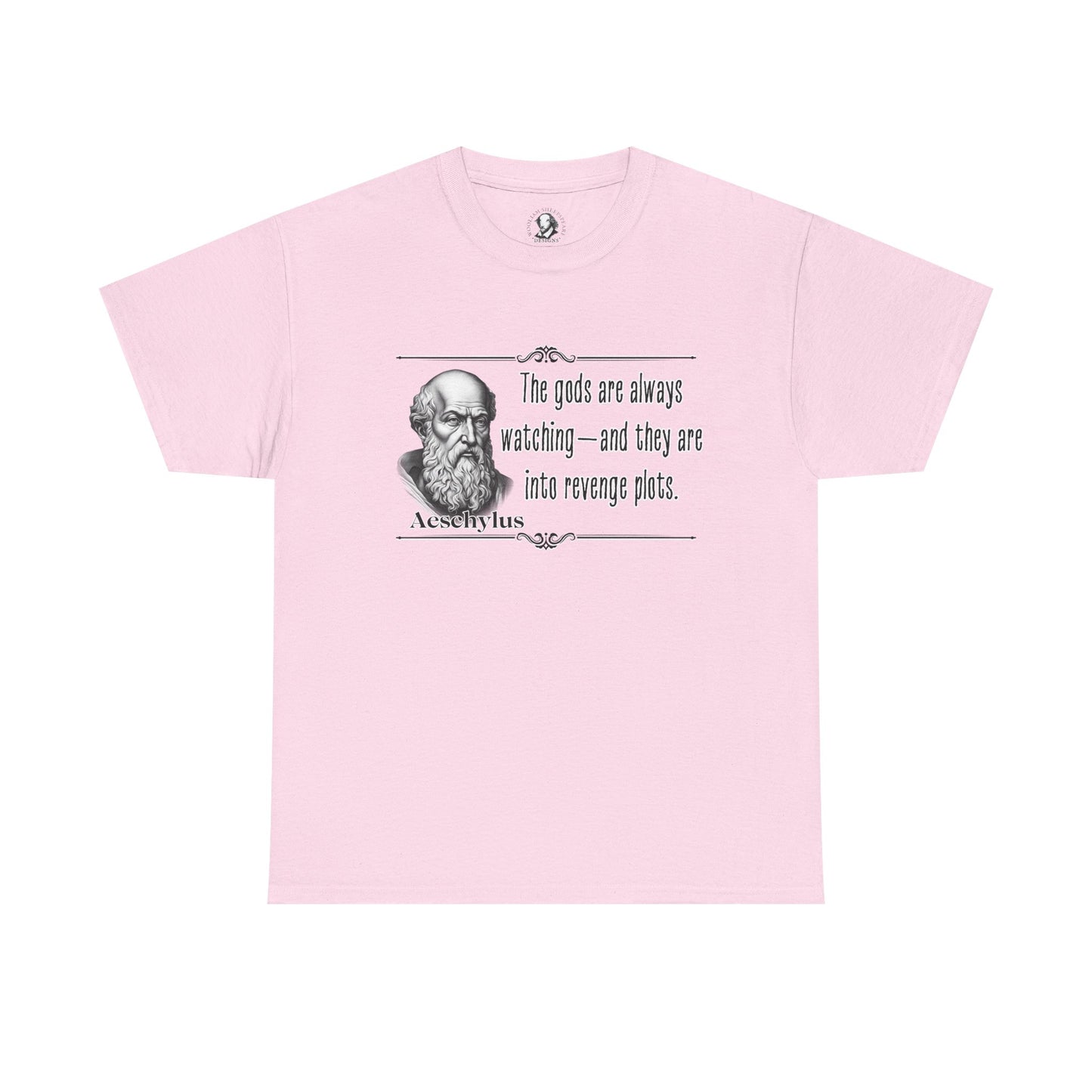 Aeschylus - Distilled Drama: For Drama So Heavy, Its Practically a Boulder, 100% Cotton Tee