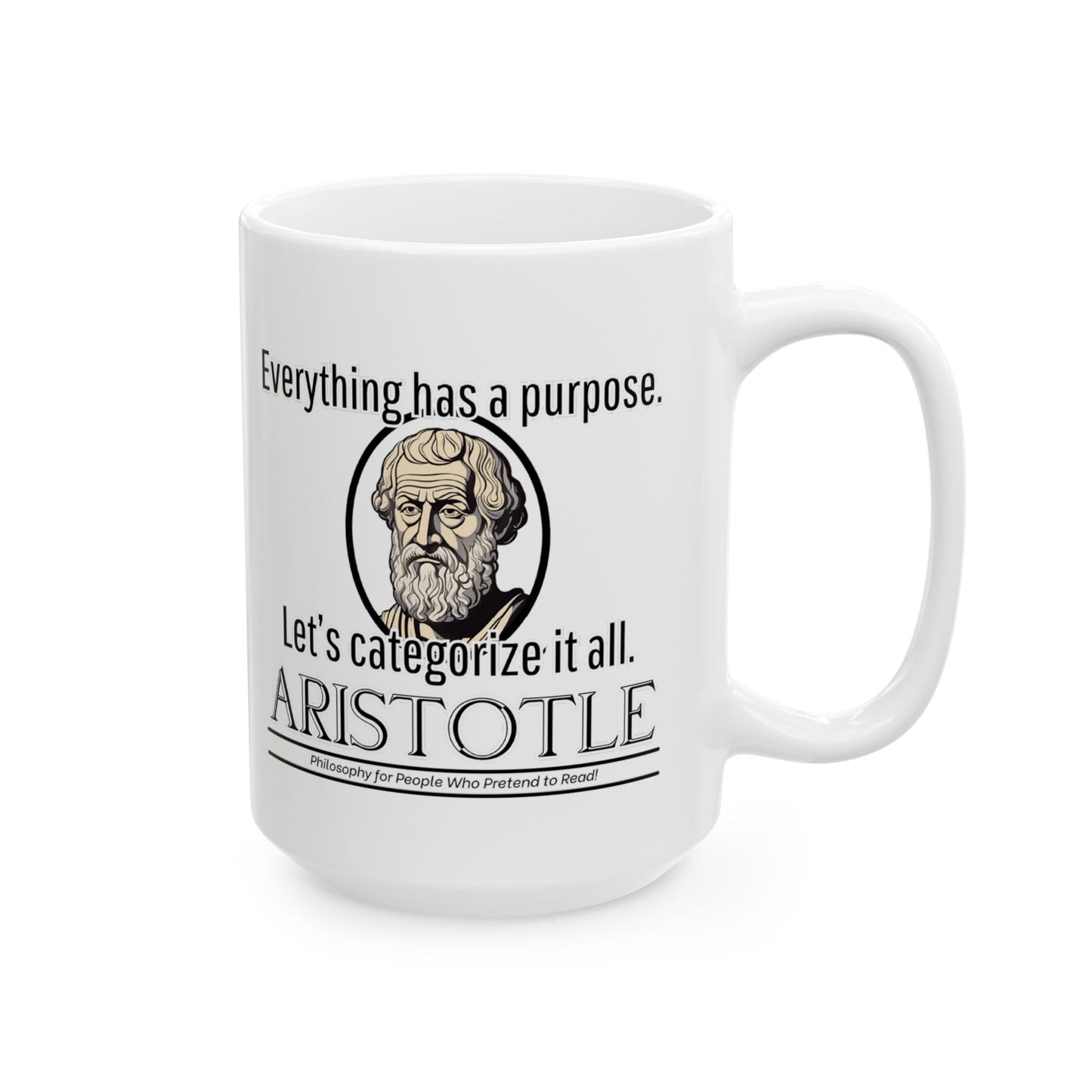 Aristotle mug, Aristotle  Philosophy, Philosophy Lover Gift, Greek Philosophy Mug, Philosophy Student, Classics