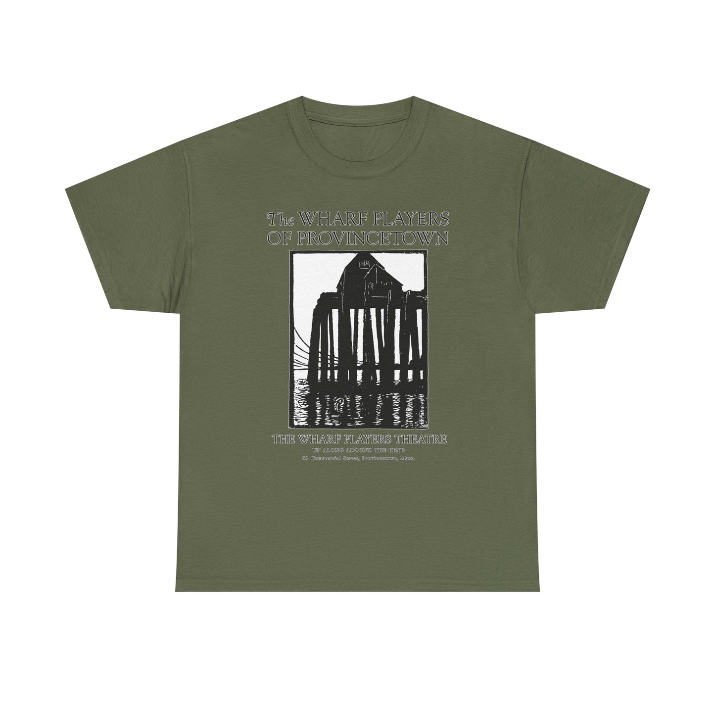 Theatre Gift - Provincetown Players T-Shirt - Vintage Theater History Tee Celebrating American Drama Roots, Creative Gift Idea