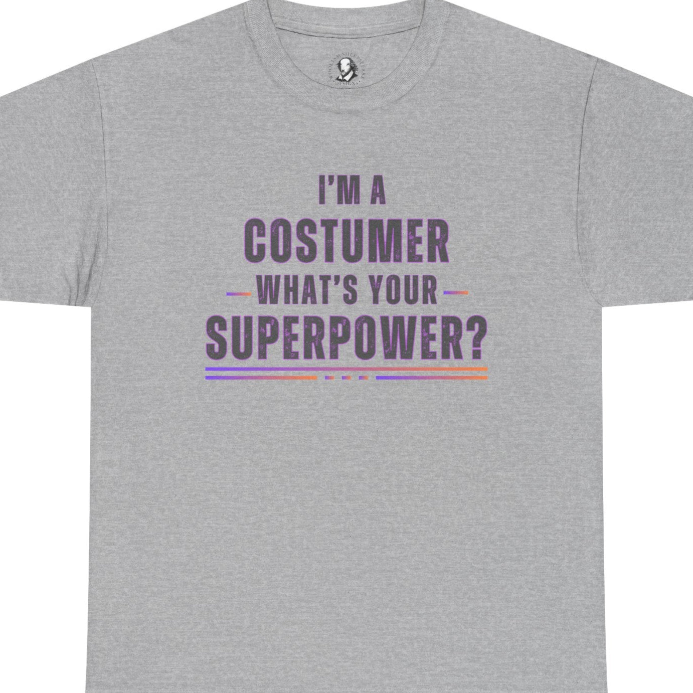 I'm a Costumer, What's Your Superpower? - Funny Theater Tee, Unisex Ultra Cotton Long Sleeve Tee