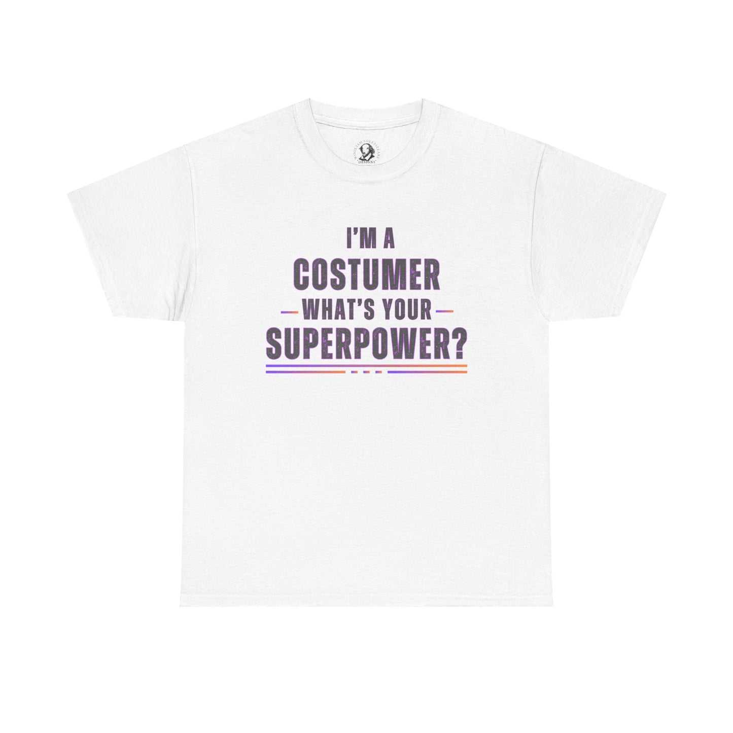 I'm a Costumer, What's Your Superpower? - Funny Theater Tee, Unisex Ultra Cotton Long Sleeve Tee
