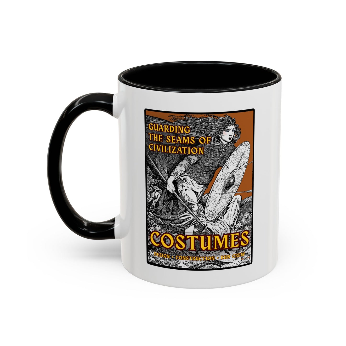 Costume Crew Mug – “Guarding the Seams of Civilization” – Theatre Wardrobe Gift 11oz / 15oz