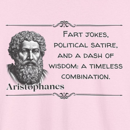 Aristophanes - Distilled Drama: Laughing at Society Since 446 BCE, Funny Gift for Drama Teachers, Playwrights, and Literature Lovers