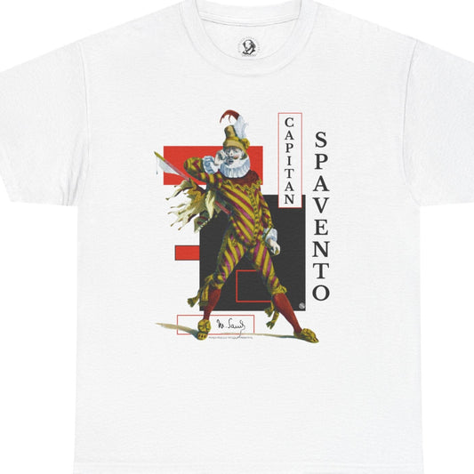 Capitan Spavento T-Shirt - Commedia dell'Arte Theater Tee - Maurice Sand Costume Shirt