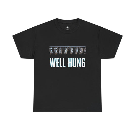 Well Hung Theater Lighting T-Shirt - Funny Stage Crew Gift for Techies & Theater Lovers