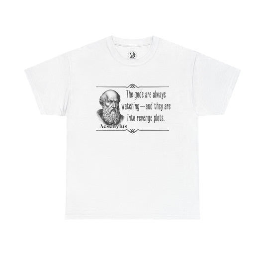 Aeschylus - Distilled Drama: For Drama So Heavy, Its Practically a Boulder, 100% Cotton Tee