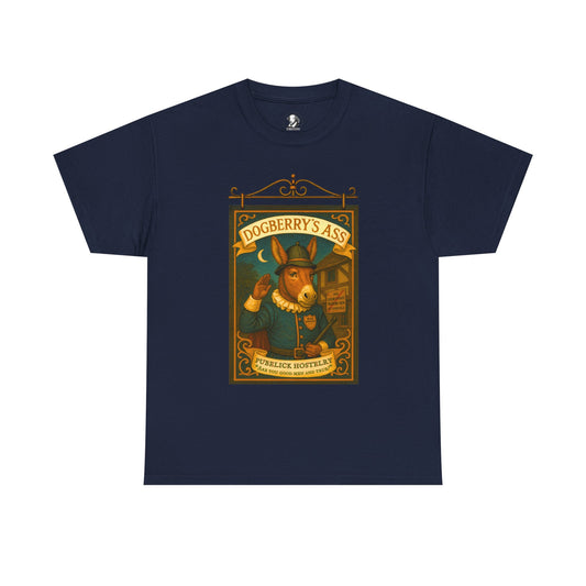 Dogberrys Ass Shakespeare T-Shirt - Funny Literary Tee, Much Ado About Nothing Pun Shirt - Theatre Nerd Gift