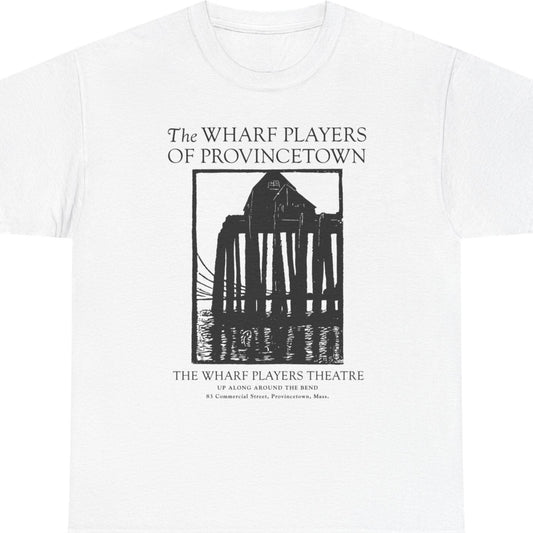 Theatre Gift - Provincetown Players T-Shirt - Vintage Theater History Tee Celebrating American Drama Roots, Creative Gift Idea