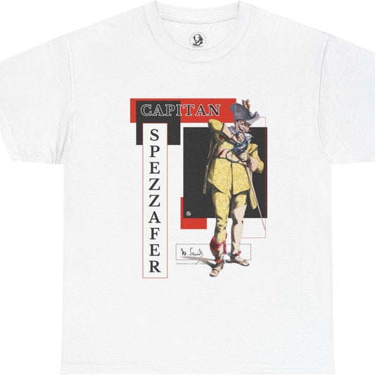 Capitan Spezzafer T-Shirt - Commedia dell'Arte Theater Tee - Maurice Sand Costume Shirt