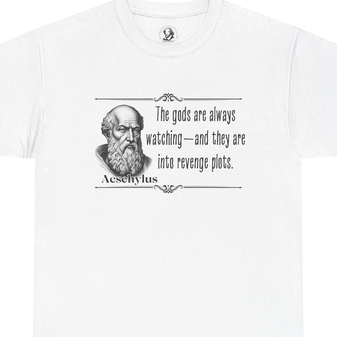 Aeschylus - Distilled Drama: For Drama So Heavy, Its Practically a Boulder, 100% Cotton Tee