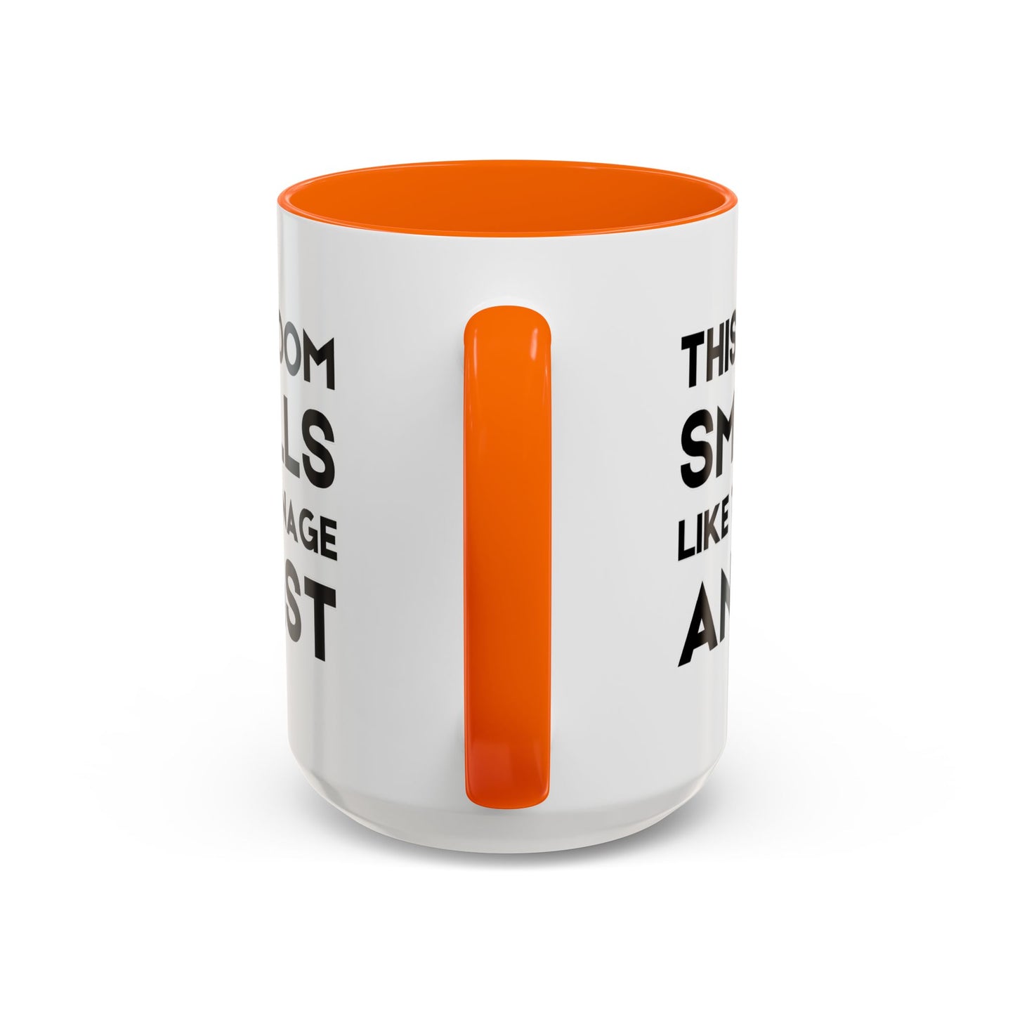This Room Smells Like Teenage Angst - Classroom Clapback: Accent Coffee Mug (11, 15oz)