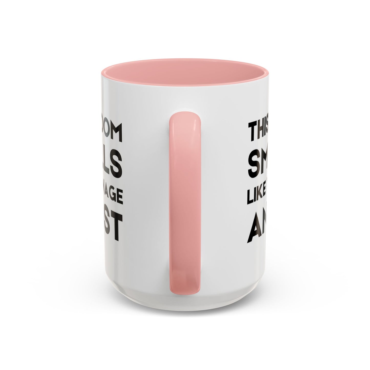 This Room Smells Like Teenage Angst - Classroom Clapback: Accent Coffee Mug (11, 15oz)