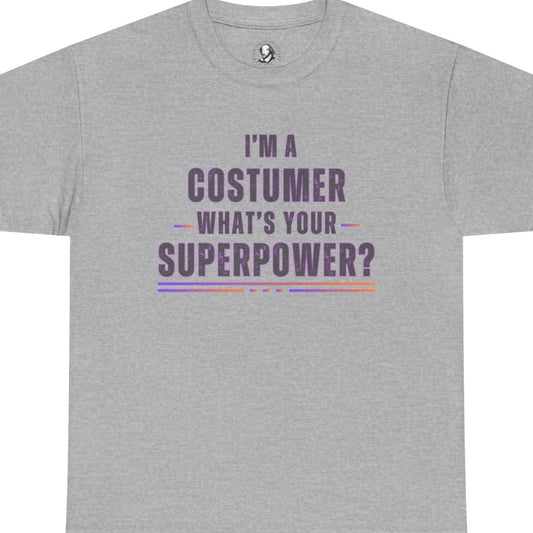 I'm a Costumer, What's Your Superpower? - Funny Theater Tee, Unisex Ultra Cotton Long Sleeve Tee