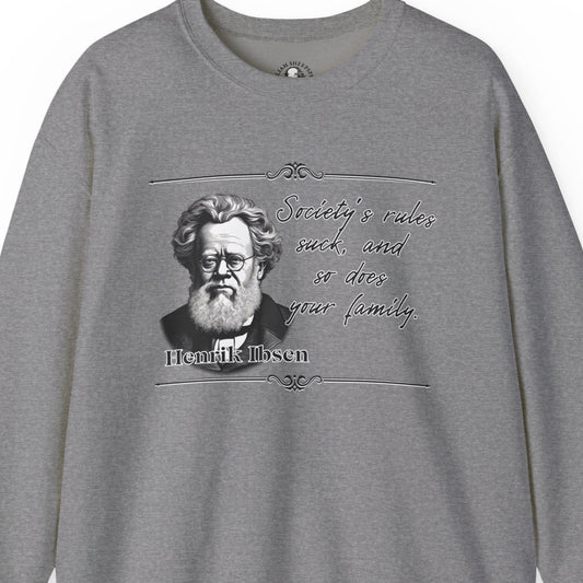 Henrik Ibsen Gift: Hot Writer/Cool Shirt - For Fans of Drama, Scandals, and Ghosts of the Past
